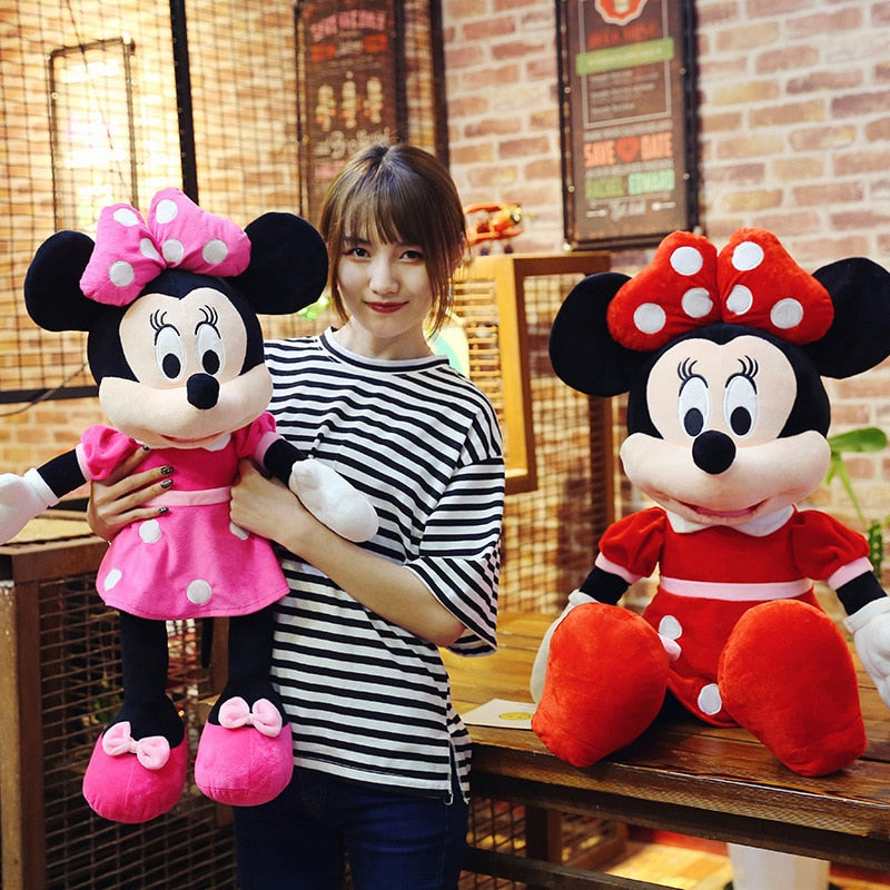 Boneco de Pelúcia Mickey Mouse ou Minnie