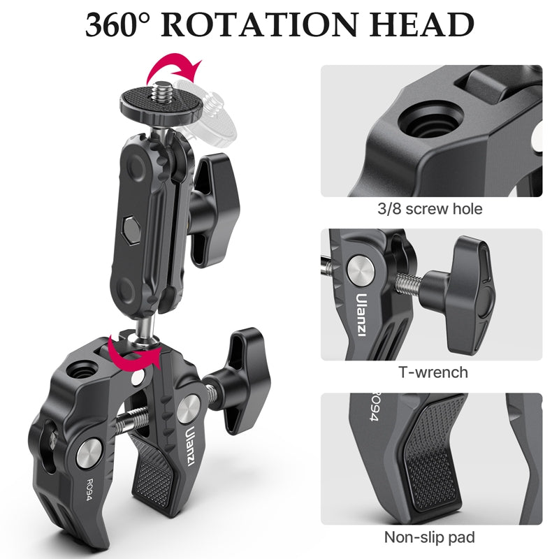 Abraçadeira de Metal Multifuncional 360º R094