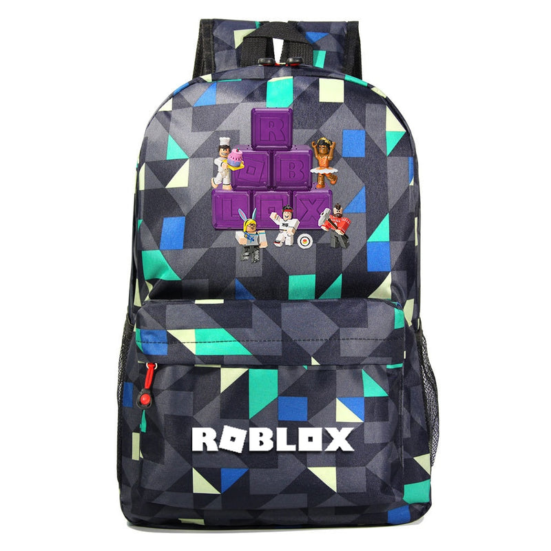 Roblox Jogo Periférico Arco-Íris Amigos Mochila De Ombro Três Peças  Conjunto Esportivo Iluminadora Com Zíper Ombros Ar Livre Bolsa - Escorrega  o Preço