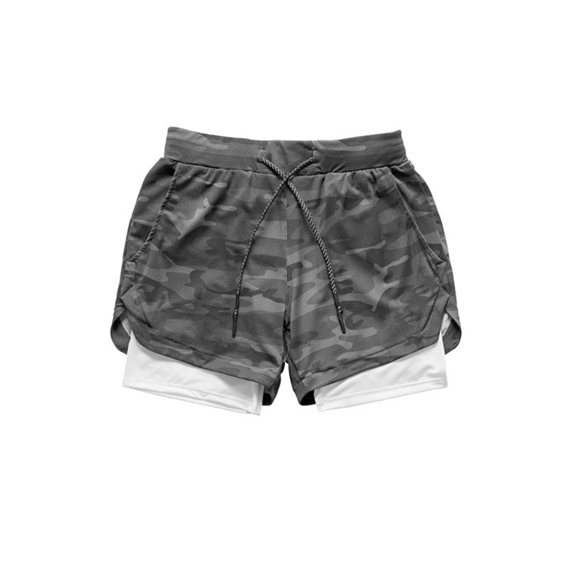 Shorts para Corrida Porta Toalha