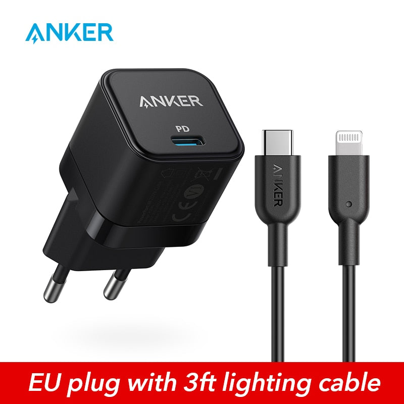 Carregador Anker Nano 20W Para Iphone