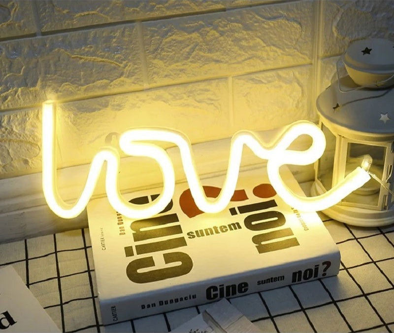 Luminária Led Decorativa Love