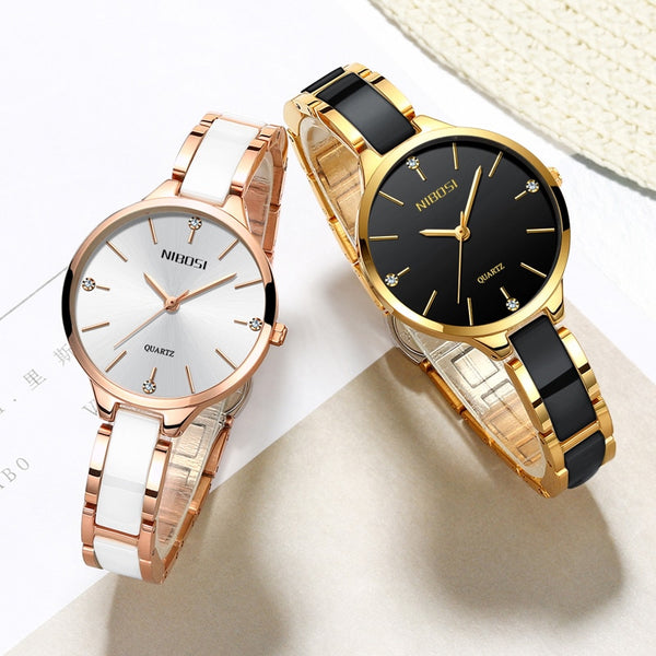 Relógio Feminino Montre Femme Luxo