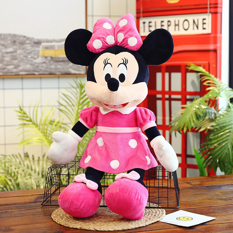 Boneco de Pelúcia Mickey Mouse ou Minnie