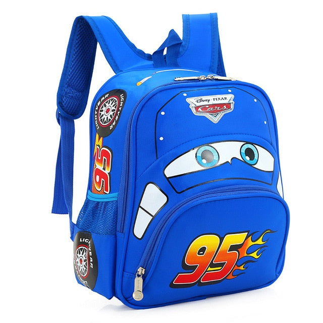 Mochila Escolar Carros Disney 3D