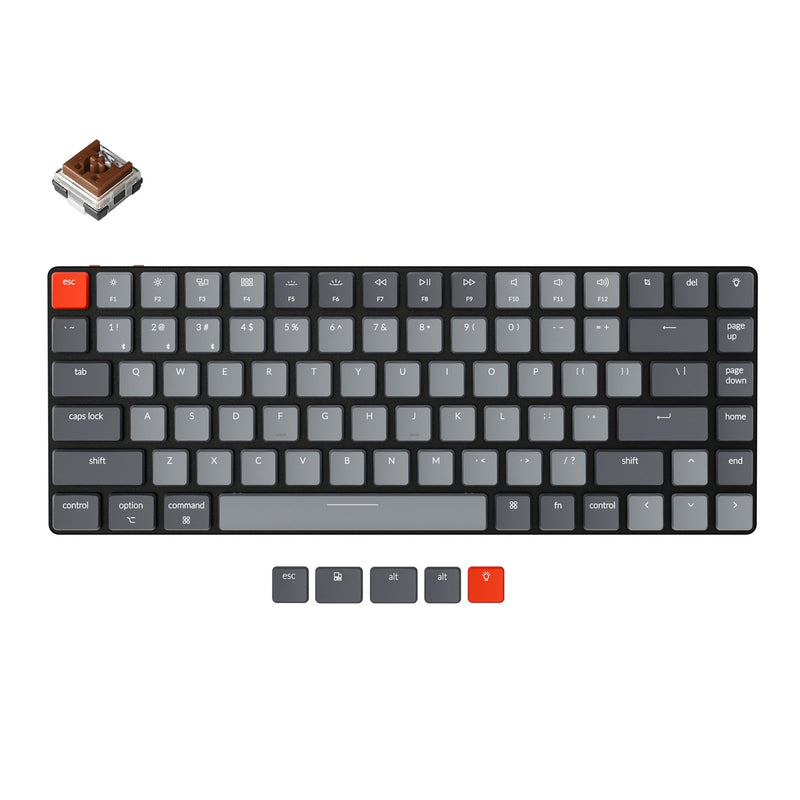 Teclado Gamer Keychron K3 D V2 Ultra-slim Wireless