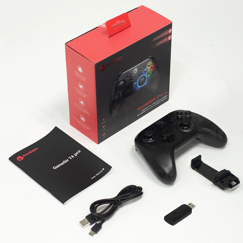 Controle Joystick GameSir T4 Pro Bluetooth (Iphone/ Android/ Pc/ Nintendo)