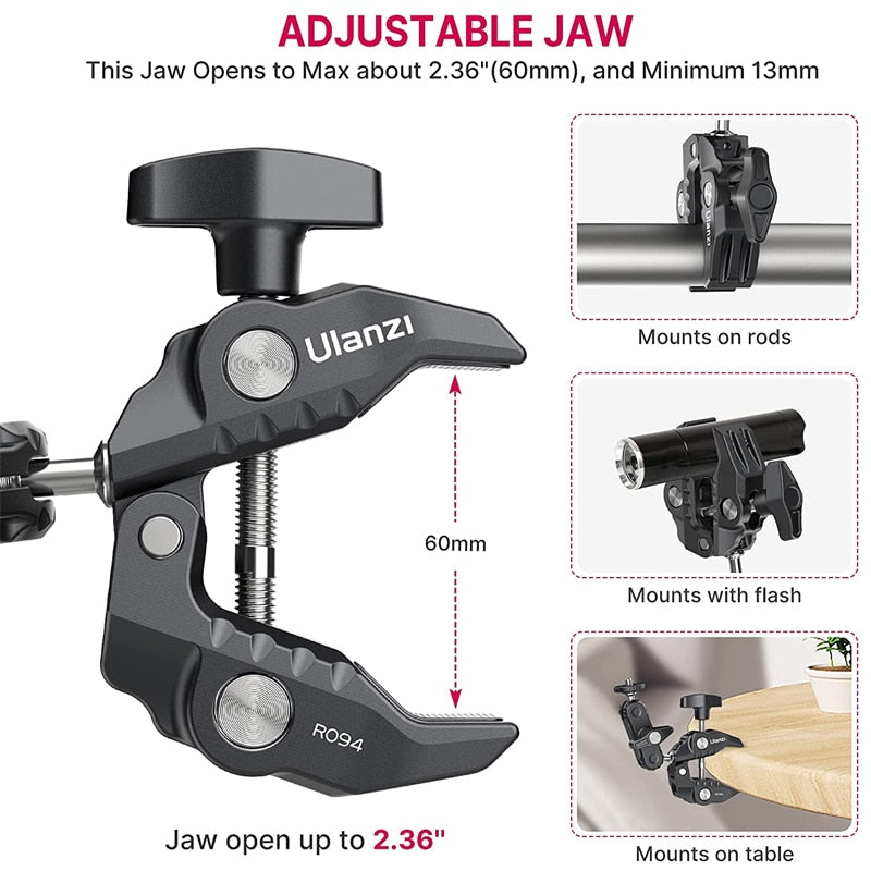 Abraçadeira de Metal Multifuncional 360º R094