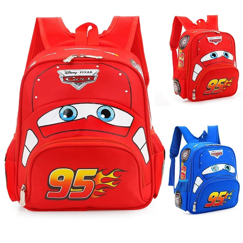 Mochila Escolar Carros Disney 3D