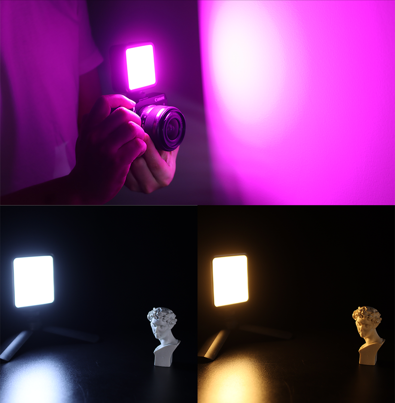 Iluminador de Led RGB para Câmeras / Celulares