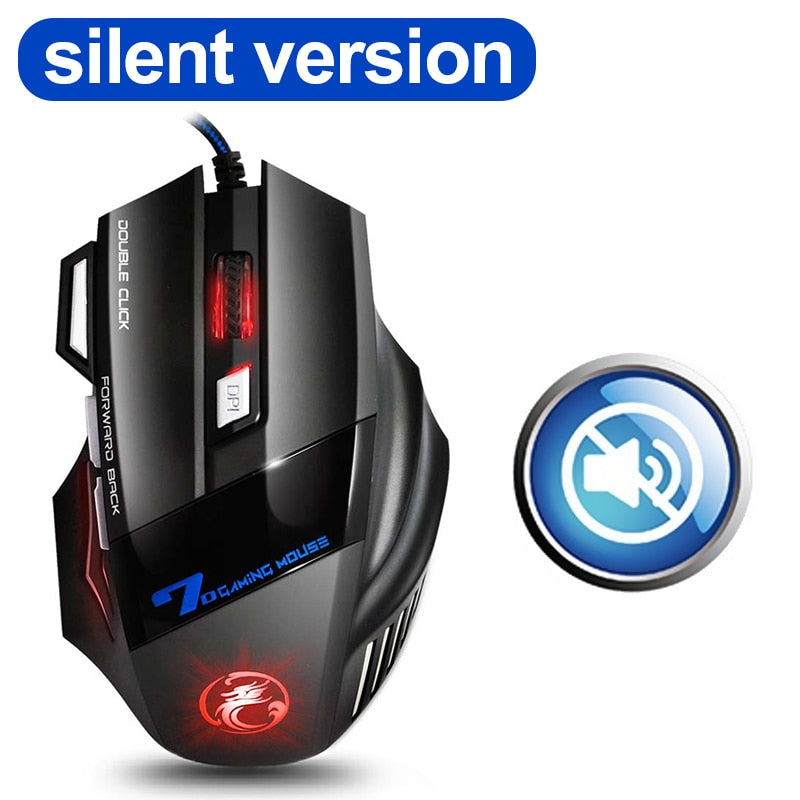 Mouse Gamer X7 Alta Precisão