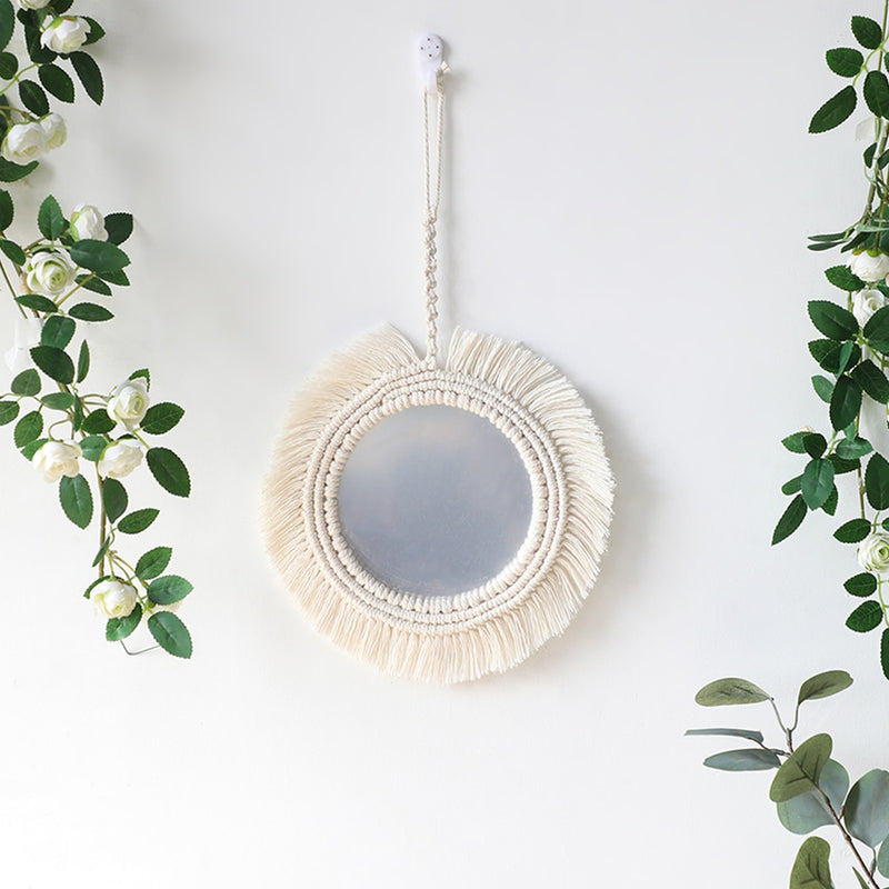 Espelho Decorativo Macrame Luxo