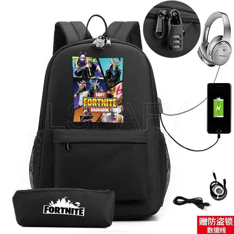 Mochila Escolar Fortnite