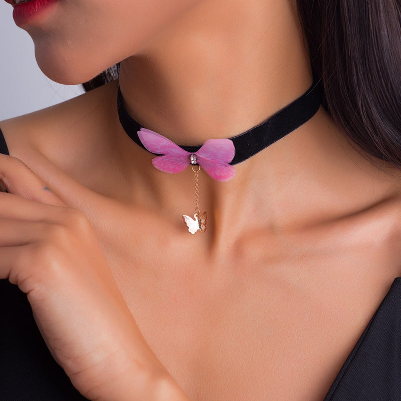 Gargantilha Choker Veludo