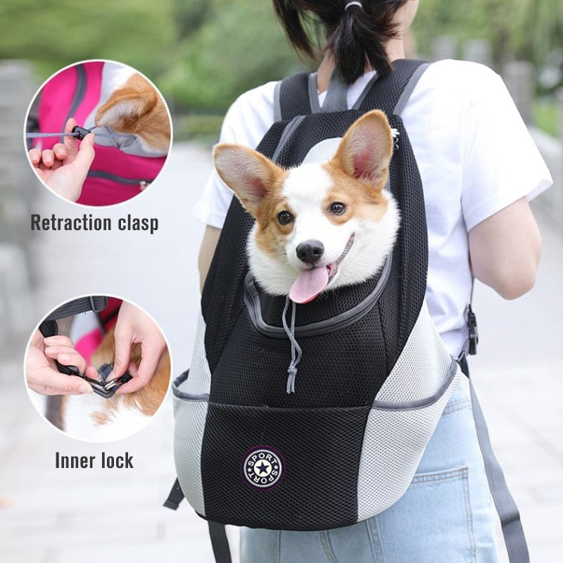 Mochila para transportar seu animal de estimação