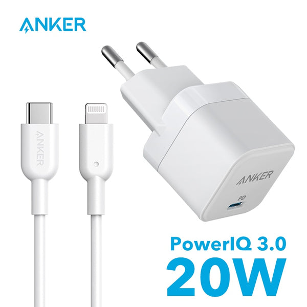 Carregador Anker Nano 20W Para Iphone