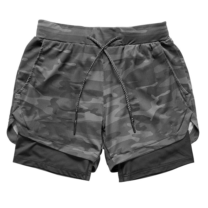 Shorts para Corrida Porta Toalha