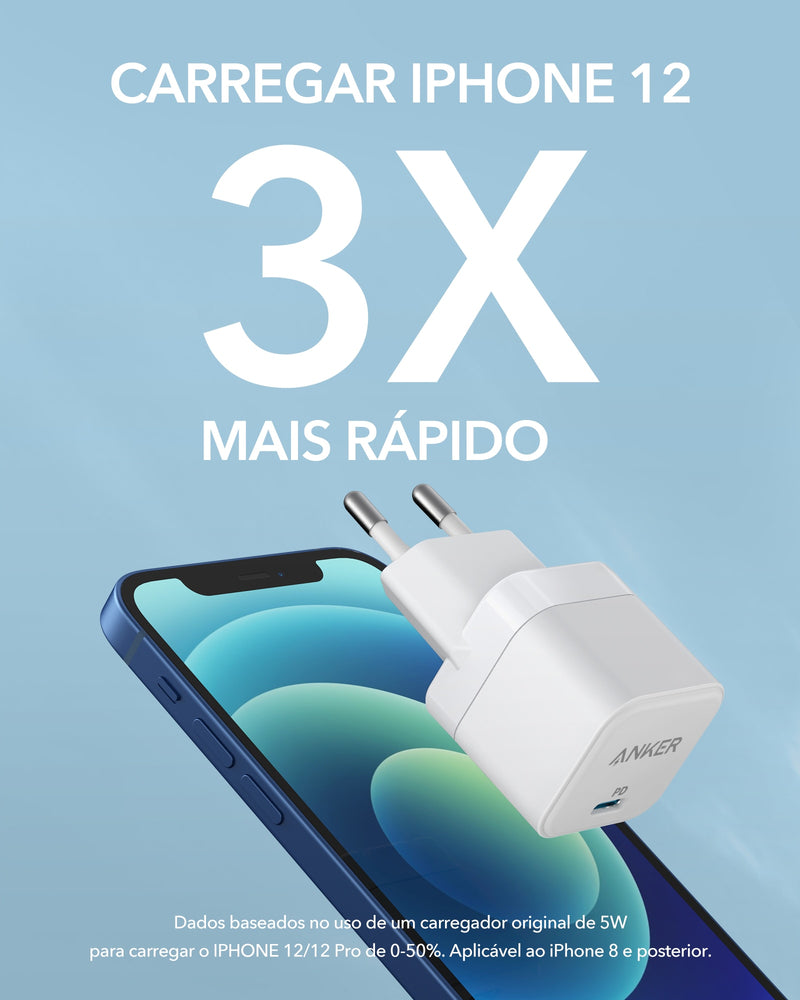 Carregador Anker Nano 20W Para Iphone